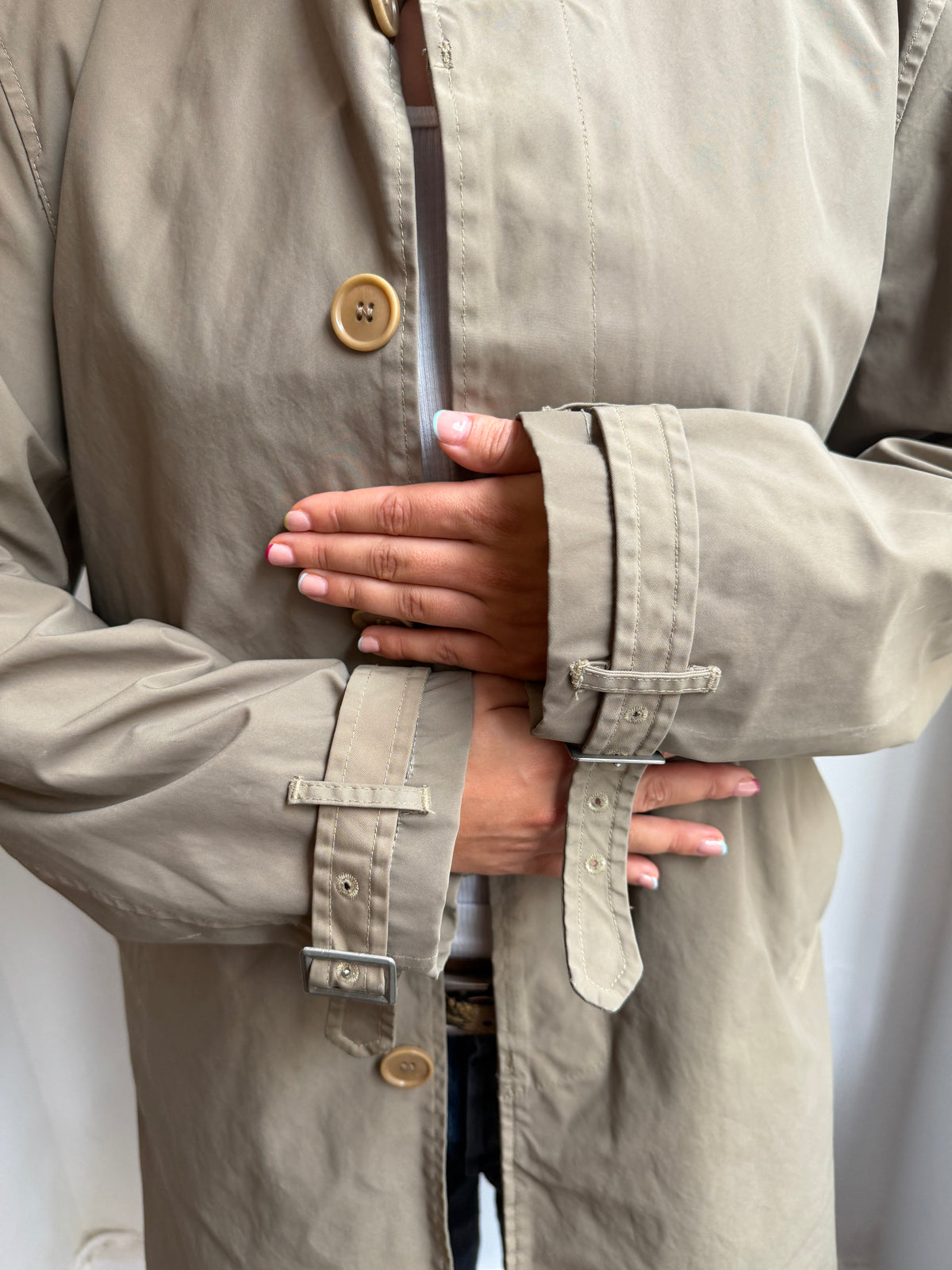 CP Company Beige Trench Coat