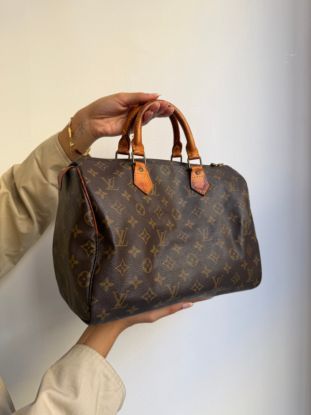 Louis Vuitton Monogram Speedy 30 Bag