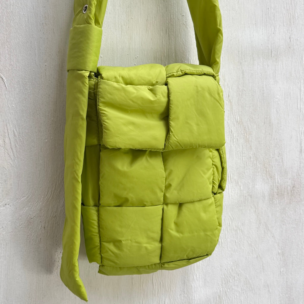 Green Puffer Bag