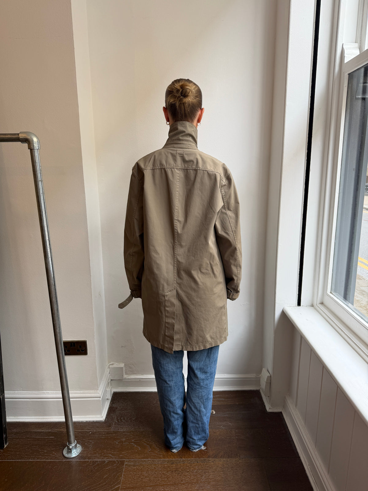 CP Company Beige Trench Coat