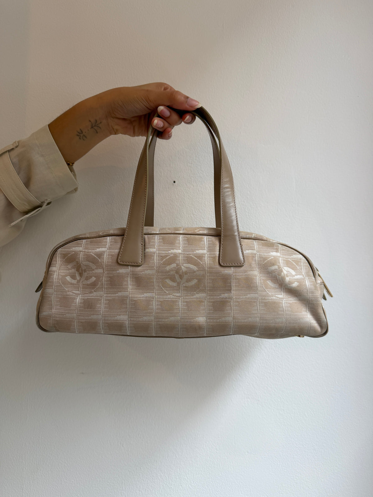 Chanel Travel Ligne Bowler Bag