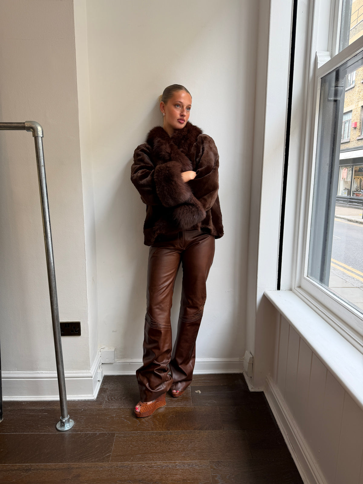 Brown Fur Coat