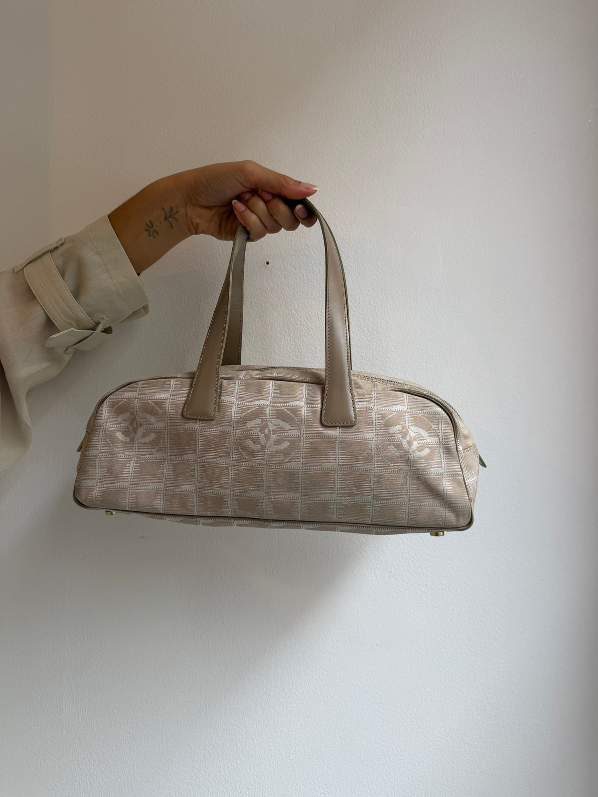 Chanel Travel Ligne Bowler Bag