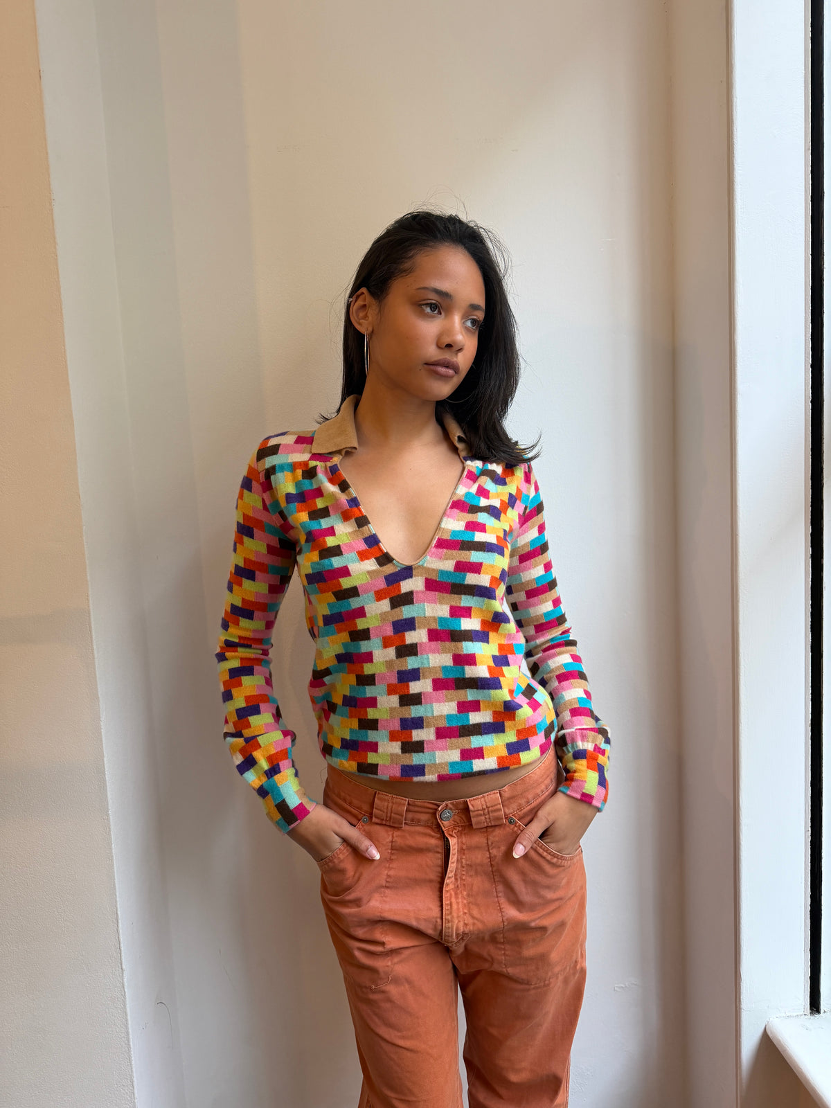 Maurizio Pecoraro Rainbow Cashmere Jumper