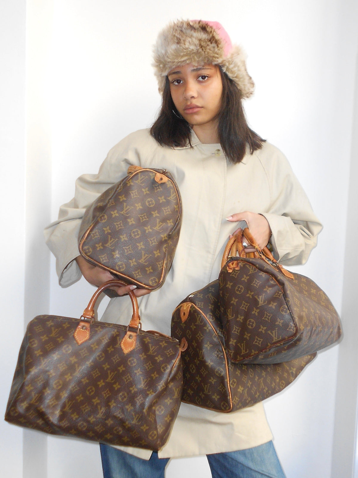 Louis Vuitton Monogram Speedy 30 Bag
