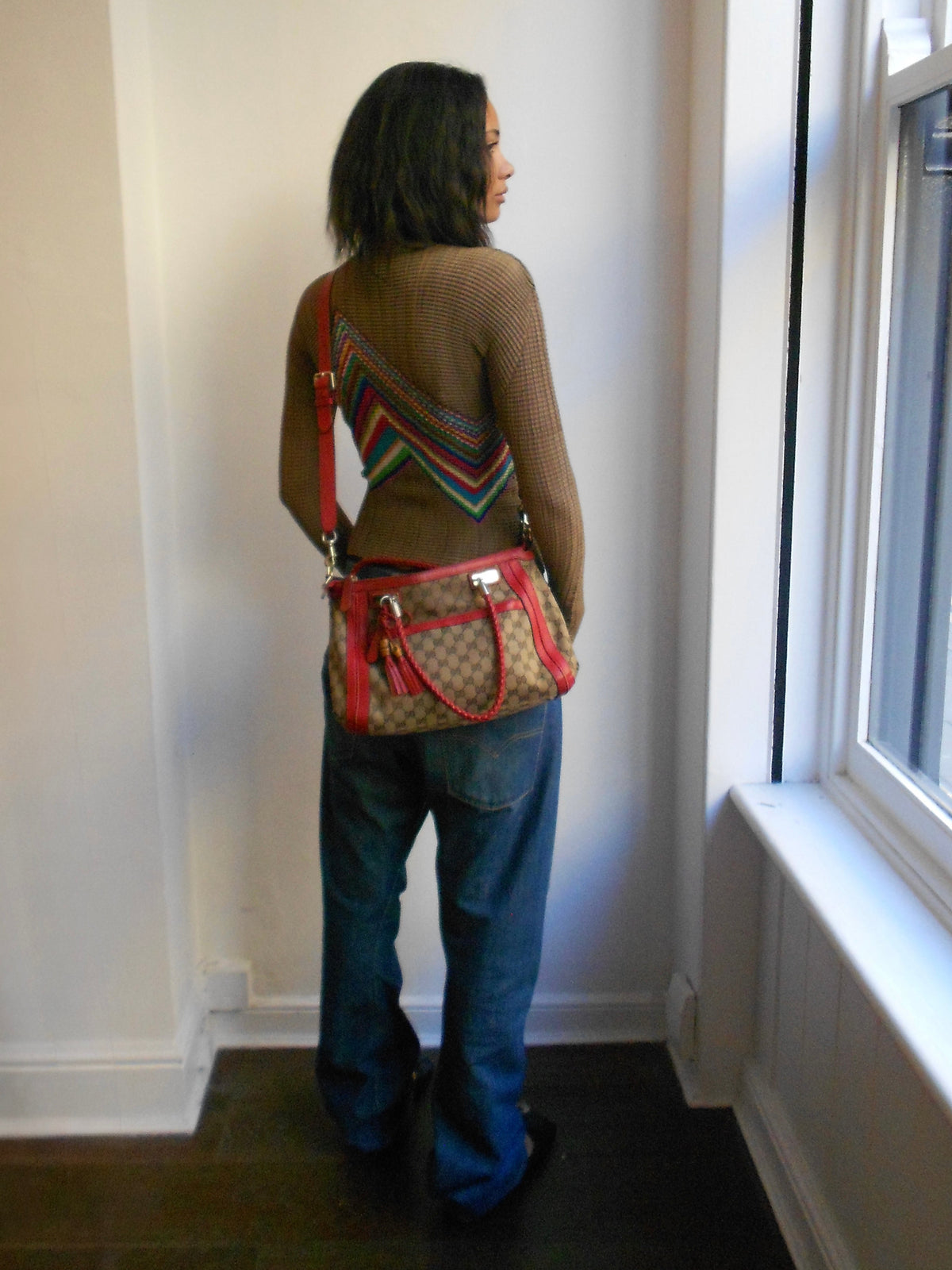 Gucci GG Bella 2 Way Satchel Bag