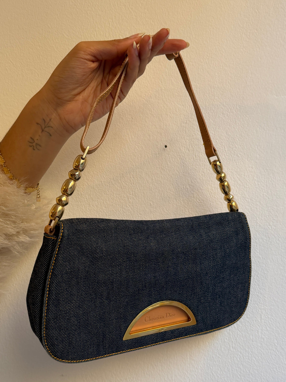 Christian Dior Malice SS 2000 Denim Bag