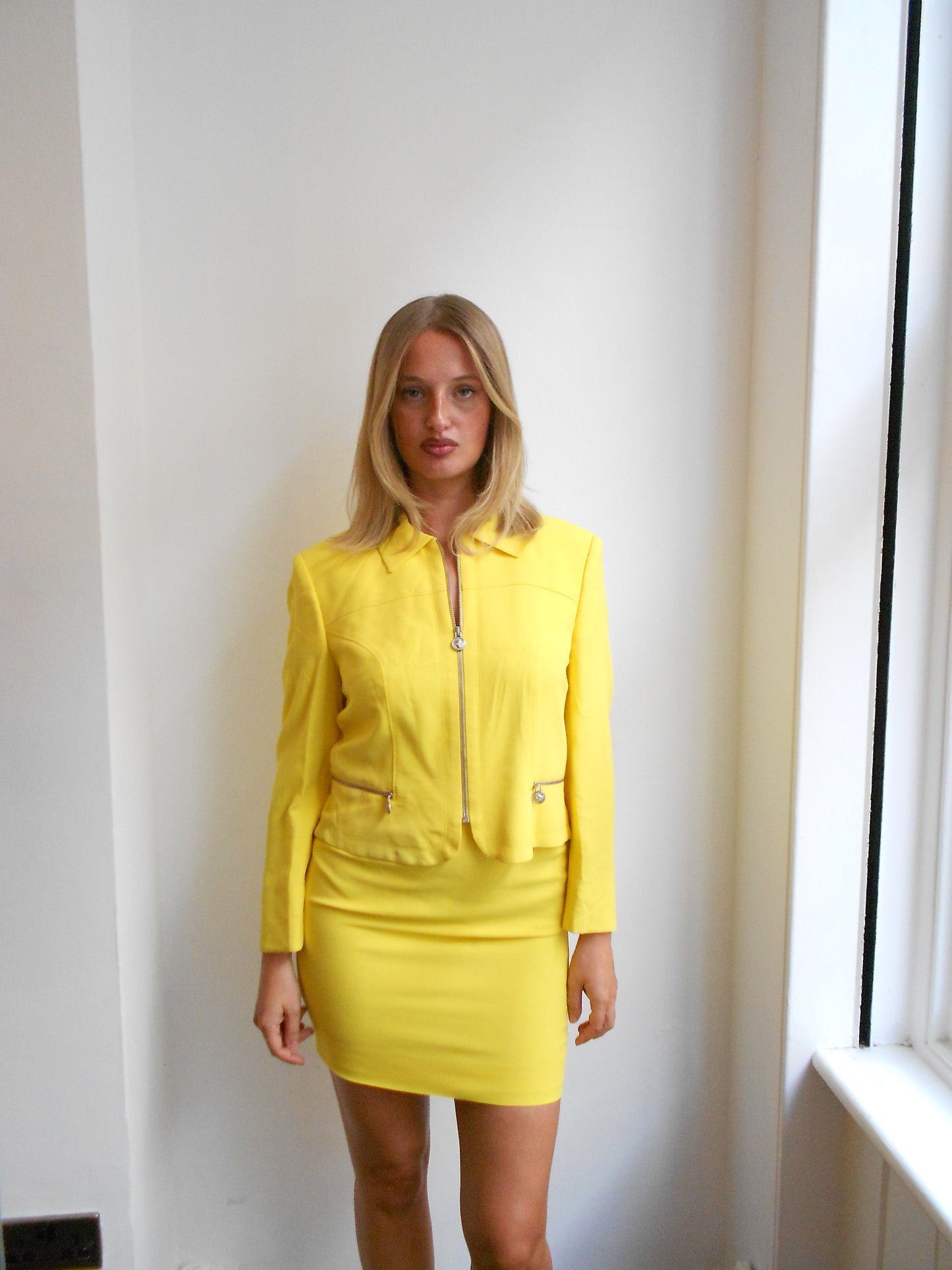 Versace 90's Yellow Suit