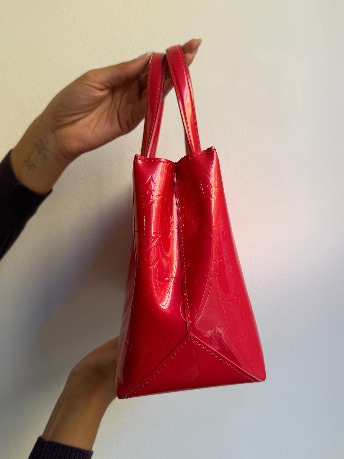 Louis Vuitton Wilshire PM Vernis Bag