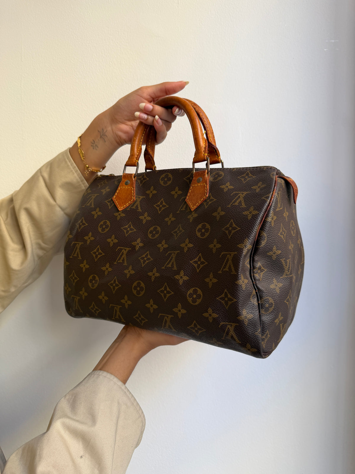 Louis Vuitton Monogram Speedy 30 Bag