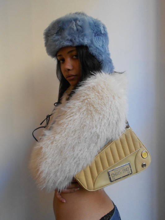 Christian Dior Yellow  Montaigne 1947 Cadillac Bag