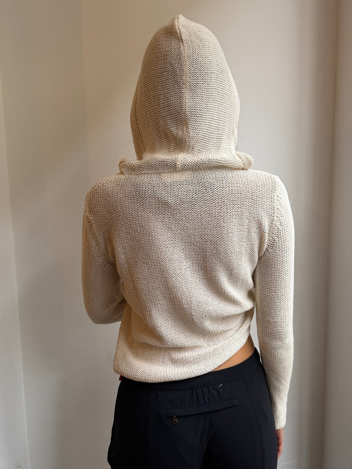 MaxMara Hooded Knit Jumper