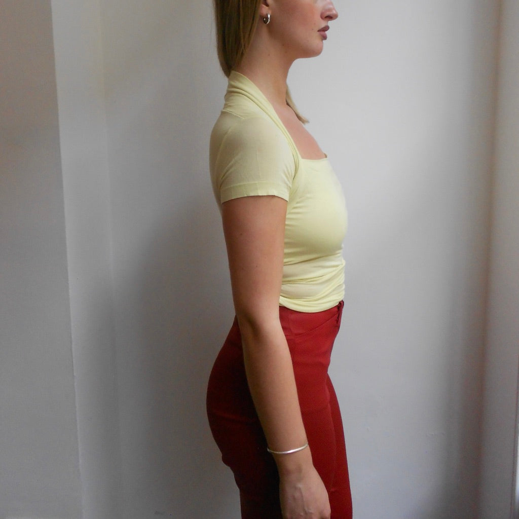 United Colours of Benetton Butter Yellow Top