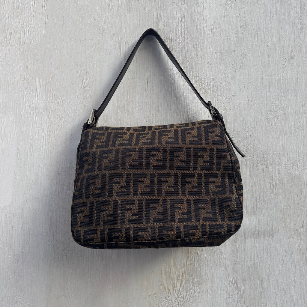 Fendi Zucca Mamma Baguette Bag