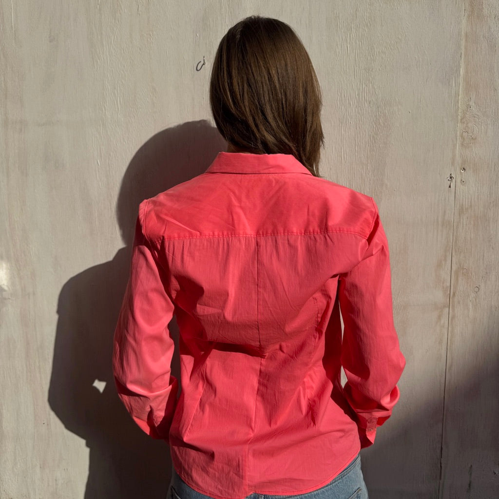 Tommy Hilfiger Neon Pink Shirt