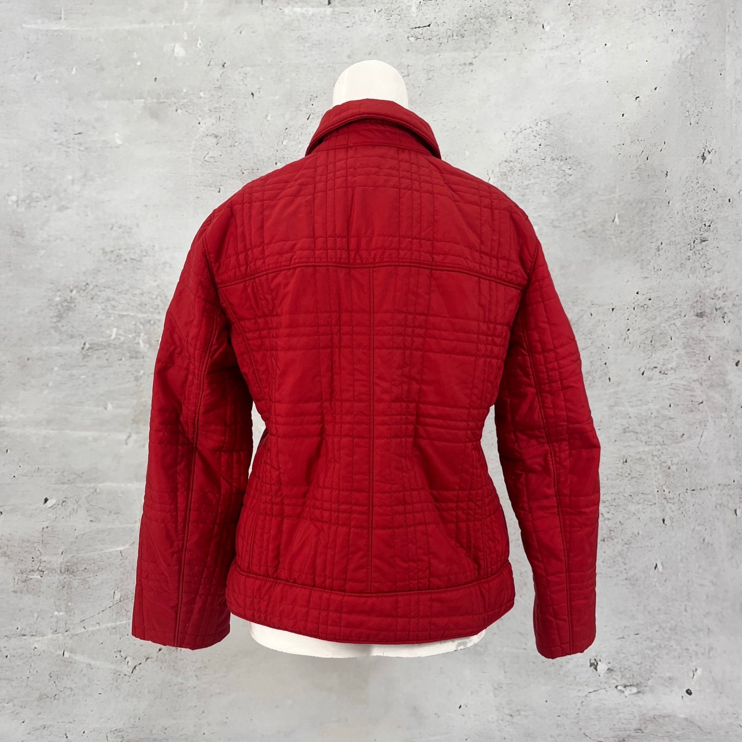 Miu Miu Red Quilted Jacket