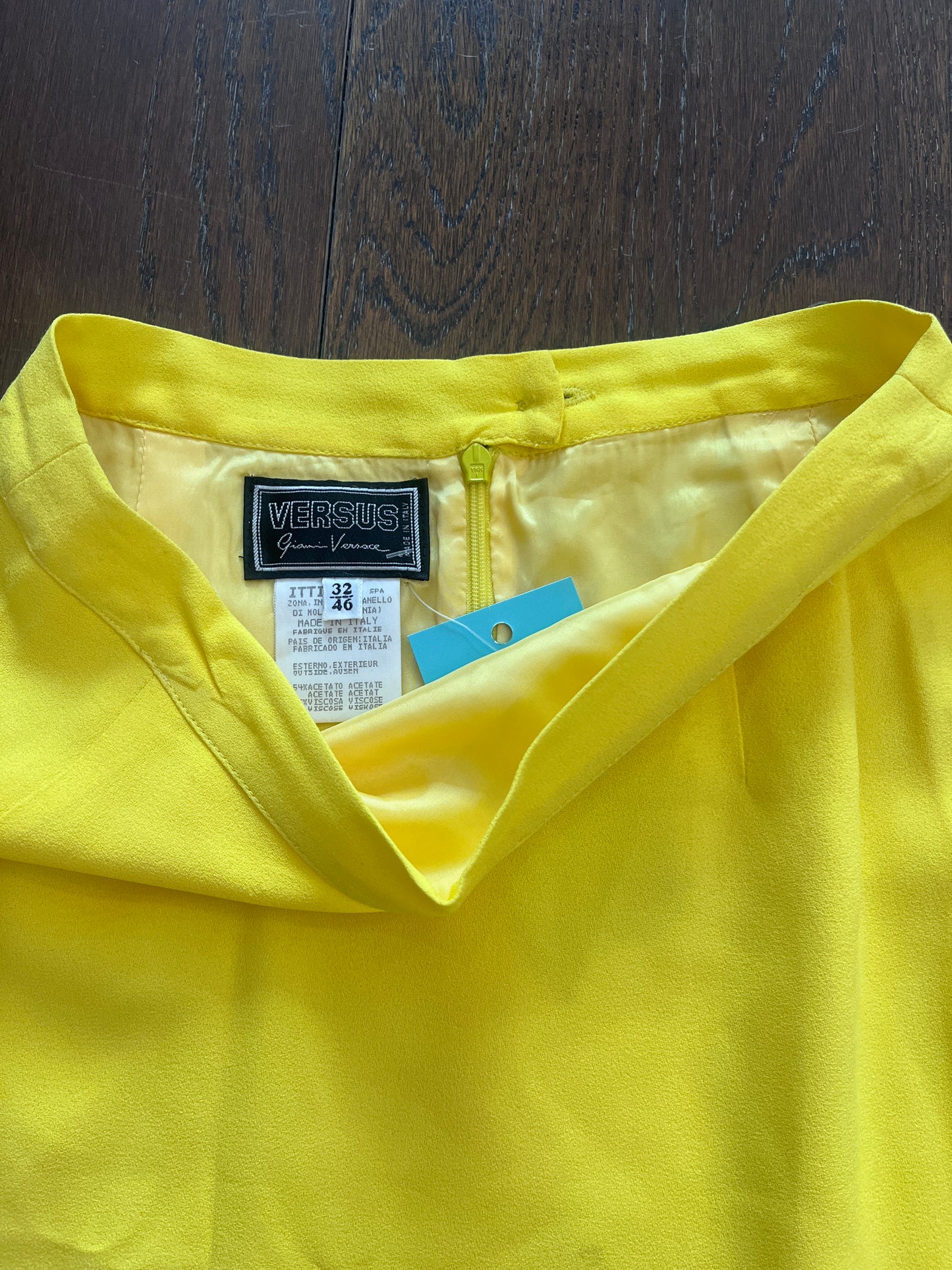 Versace 90's Yellow Suit