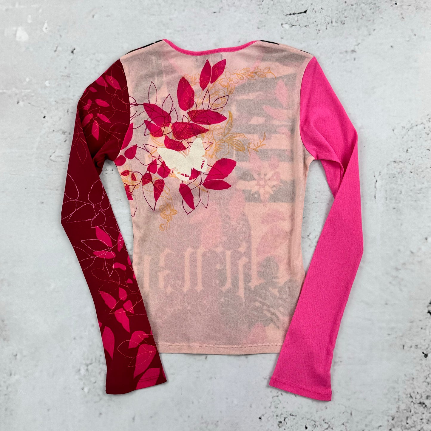 Kenzo Patterned Mesh Top