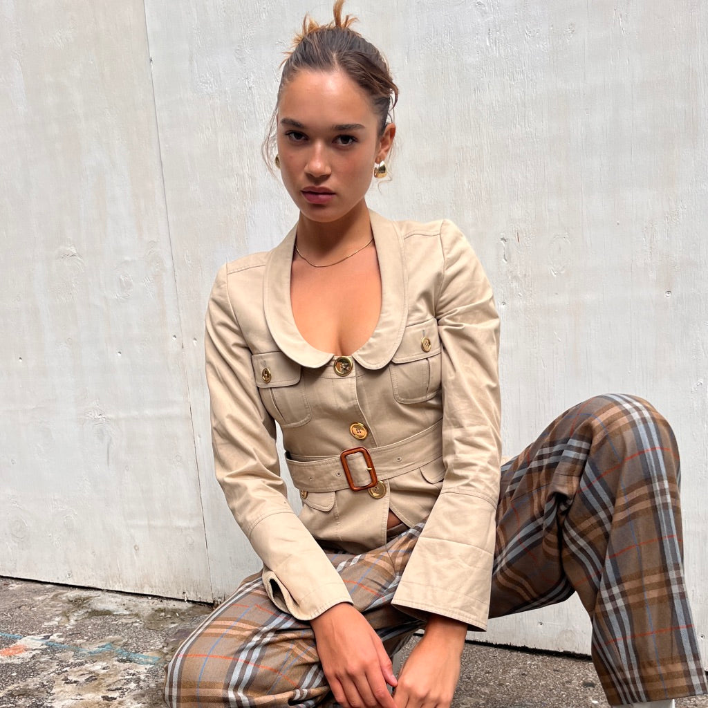 Burberry Cream Jacket