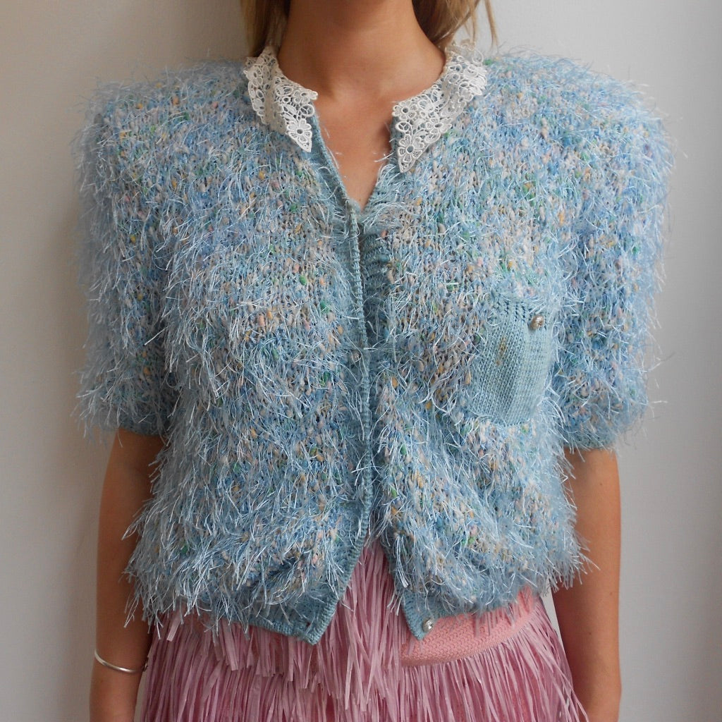 Missoni 80's Fluffy Knit Top