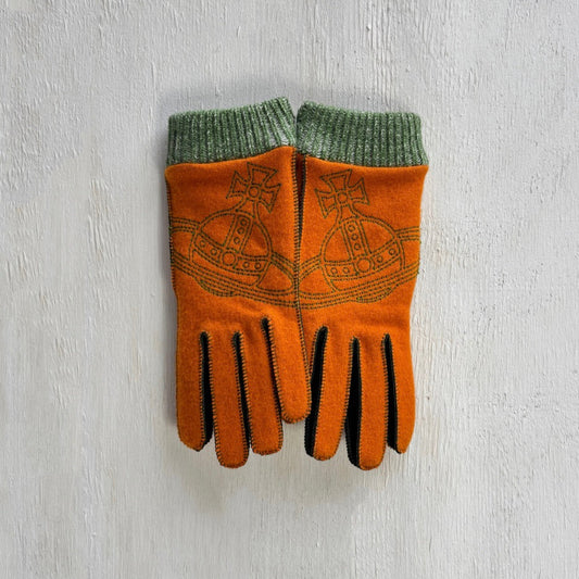 Vivienne Westwood Orange Gloves