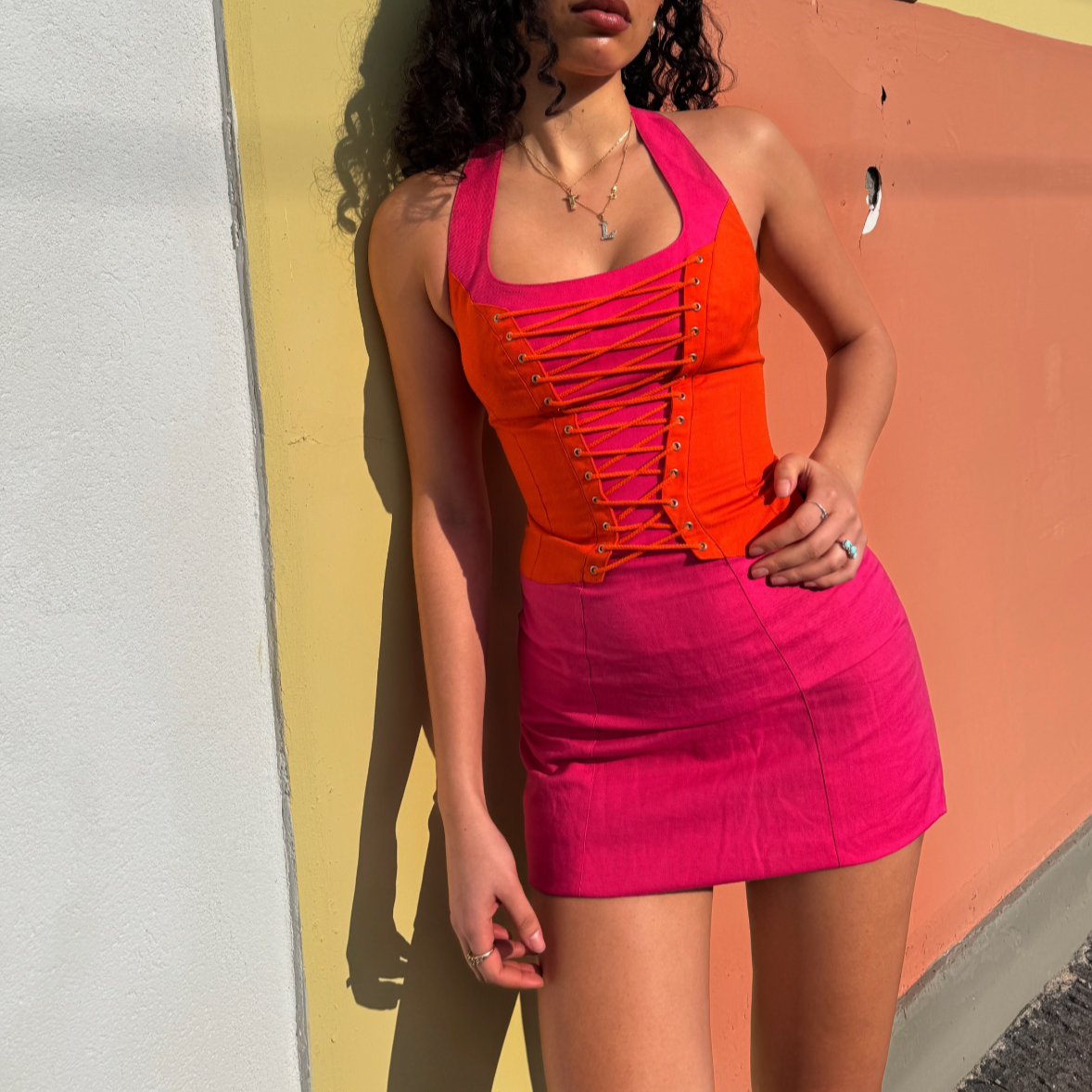Mugler 90's Corset Dress