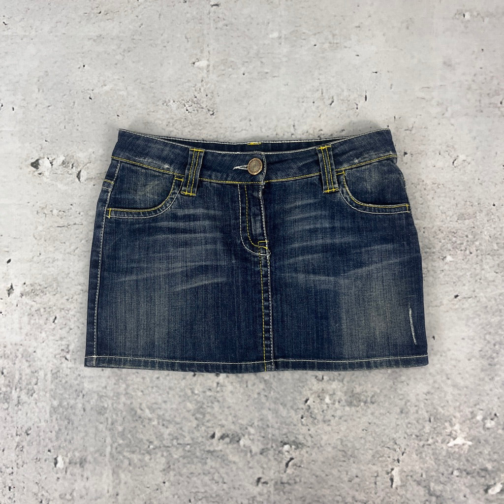 Jean Paul Gaultier Denim Mini Skirt