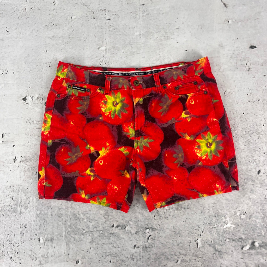 Dolce & Gabbana Strawberry Shorts