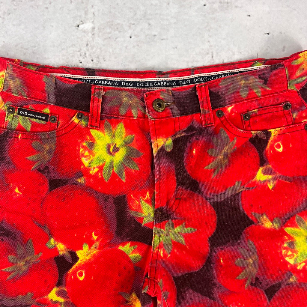 Dolce & Gabbana Strawberry Shorts