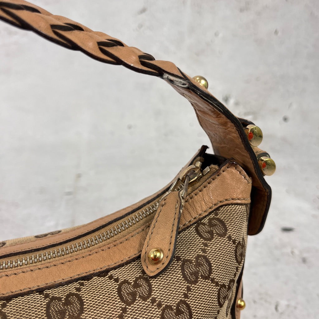 Gucci GG pattern Beige Bag
