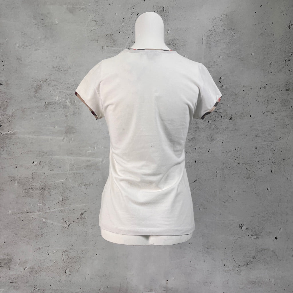 Buberry White T-shirt