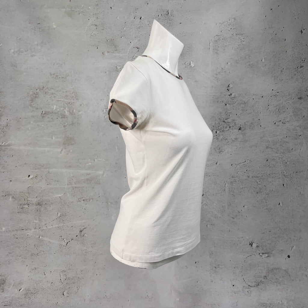 Buberry White T-shirt