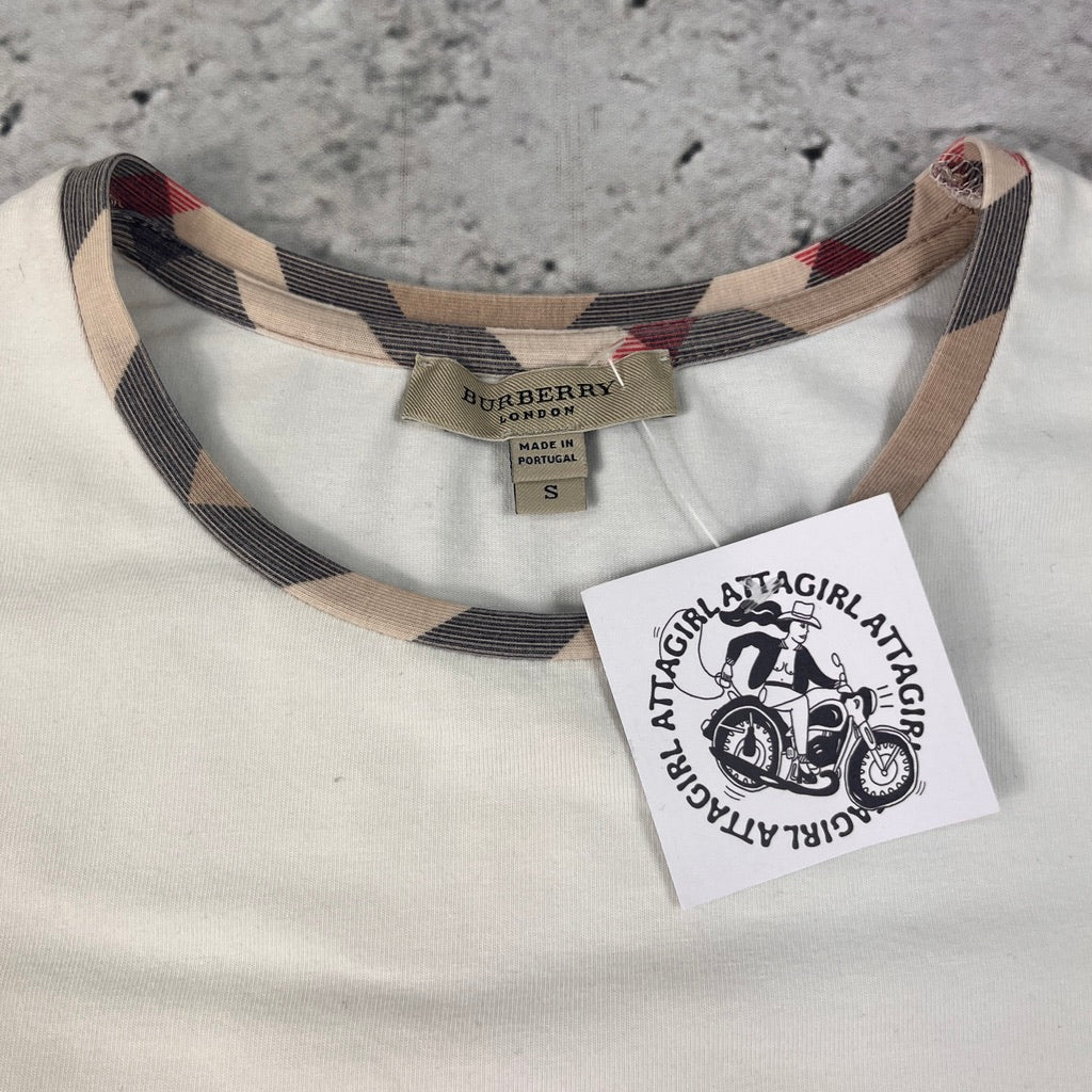 Buberry White T-shirt