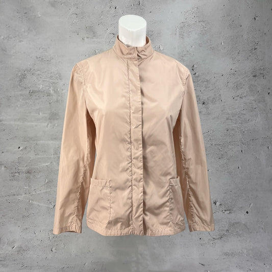 Max Mara Nude Nylon Jacket