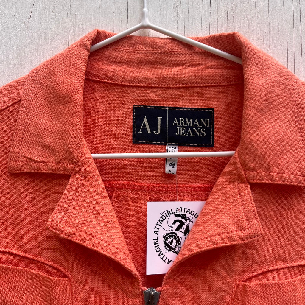 Armani Jeans Linen Jacket
