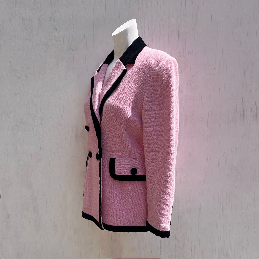 Escada by Margaretha Ley Pink Blazer