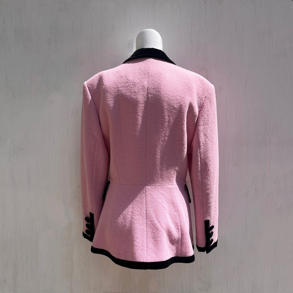 Escada by Margaretha Ley Pink Blazer