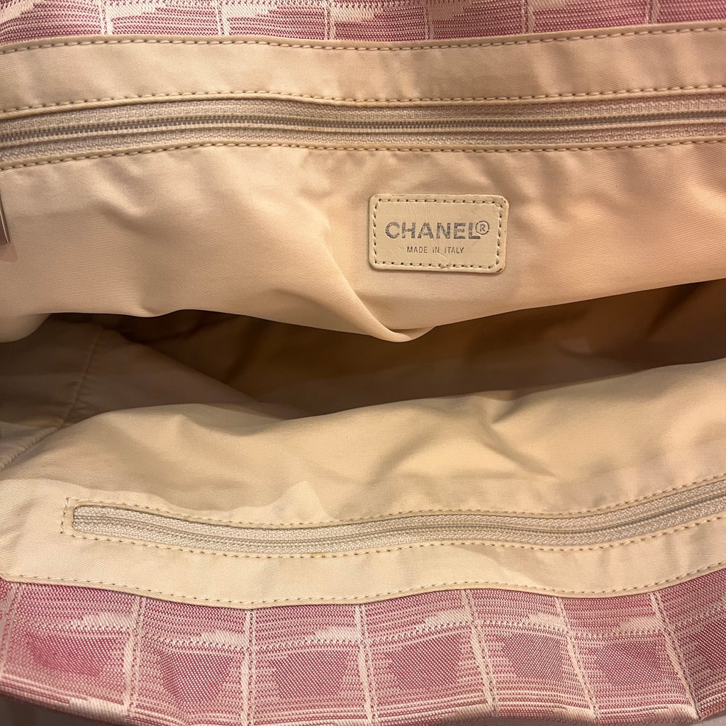 Chanel 2004 'CC' Travel Line Pink Tote