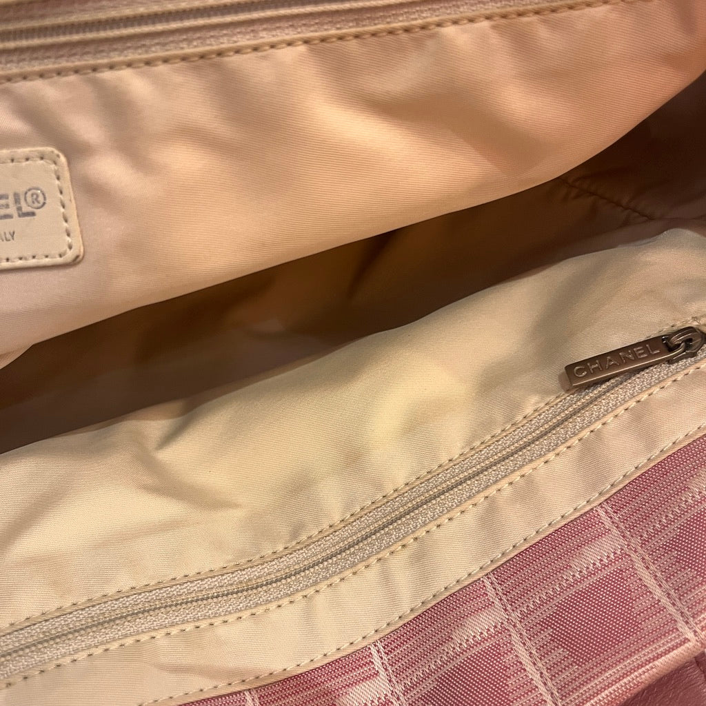 Chanel 2004 'CC' Travel Line Pink Tote
