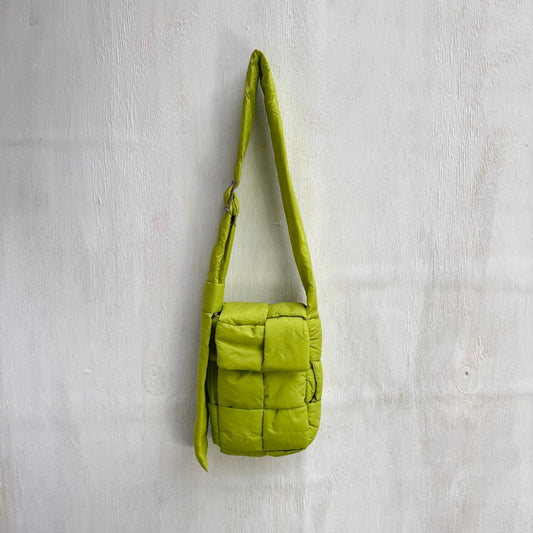 Green Puffer Bag