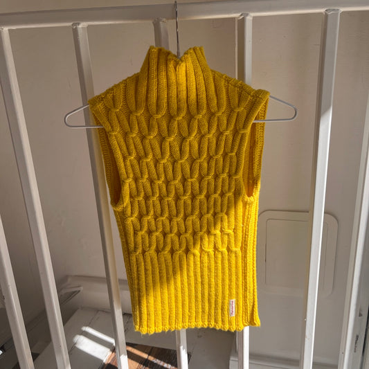 Yellow Knit Vest