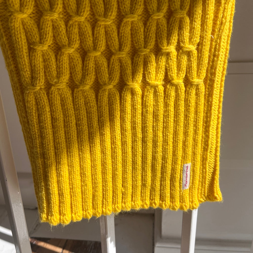 Yellow Knit Vest