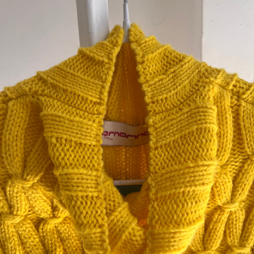 Yellow Knit Vest