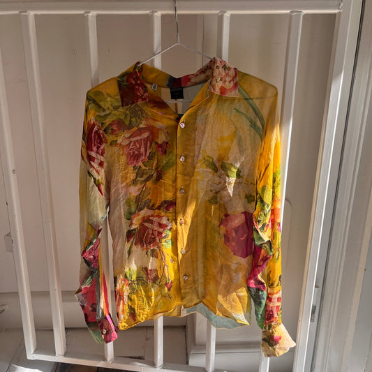 Jean Paul Gaultier Homme Floral Shirt