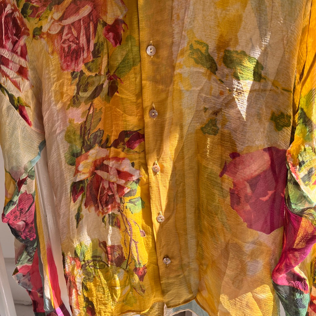 Jean Paul Gaultier Homme Floral Shirt