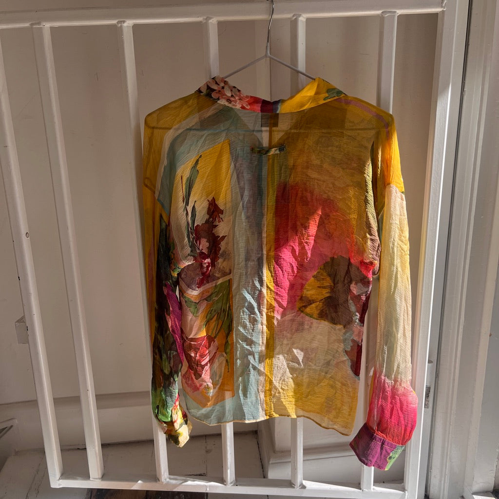 Jean Paul Gaultier Homme Floral Shirt