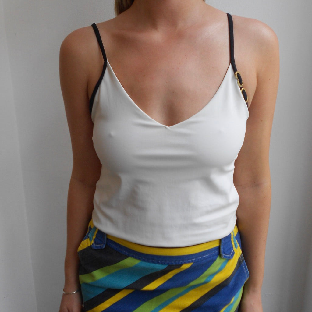 Cotton Club White Cami