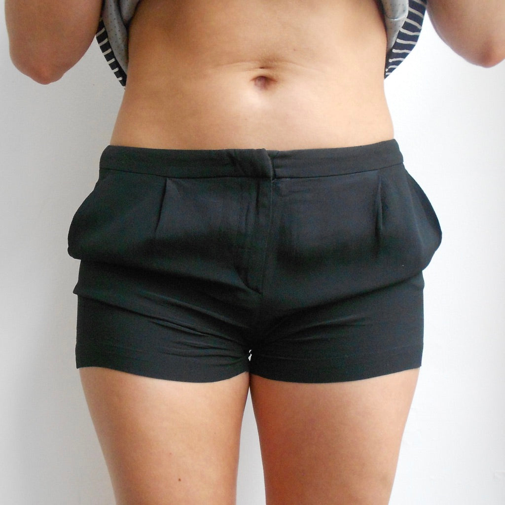 Iceberg Lightweight Black Shorts