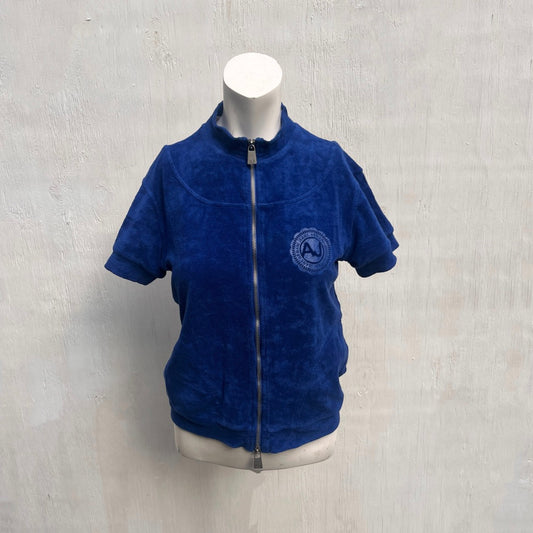 Armani Jeans Towelling Zip up Top