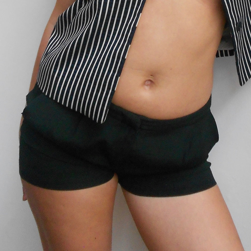 Iceberg Lightweight Black Shorts